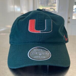 Miami Hurricanes Authentic Zephyr Canes collage baseball hat Florida